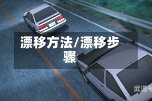 漂移方法/漂移步骤