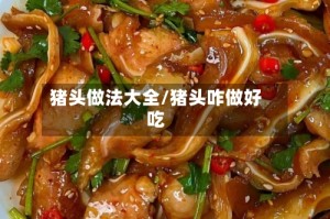 猪头做法大全/猪头咋做好吃