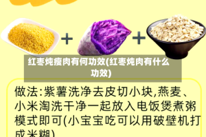 红枣炖瘦肉有何功效(红枣炖肉有什么功效)