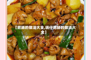 【肥肠的做法大全,锅仔肥肠的做法大全】