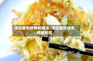 洋白菜肉炒饼的做法/洋白菜炒饼怎样做好吃