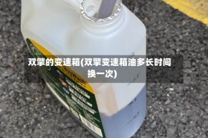 双擎的变速箱(双擎变速箱油多长时间换一次)