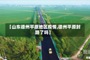 【山东德州平原地区疫情,德州平原封路了吗】