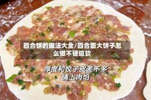 四合饼的做法大全/四合面大饼子怎么做不硬暄软