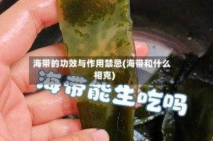 海带的功效与作用禁忌(海带和什么相克)
