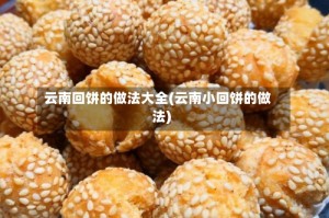 云南回饼的做法大全(云南小回饼的做法)