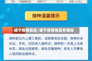 遂宁疫情地区/遂宁疫情地区有哪些