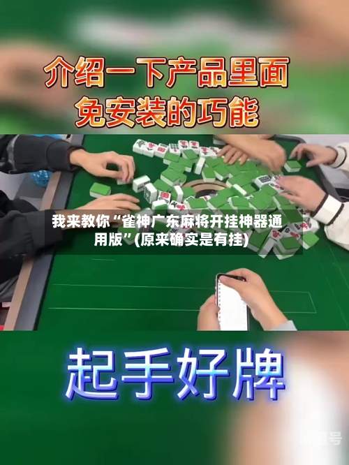 我来教你“雀神广东麻将开挂神器通用版”(原来确实是有挂)-第1张图片