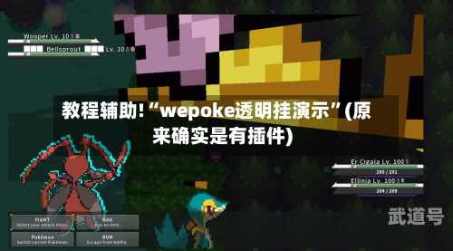 教程辅助!“wepoke透明挂演示”(原来确实是有插件)-第3张图片