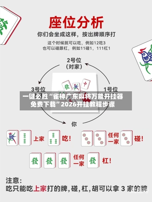 一键必胜“雀神广东麻将万能开挂器免费下载”2026开挂教程步骤-第3张图片