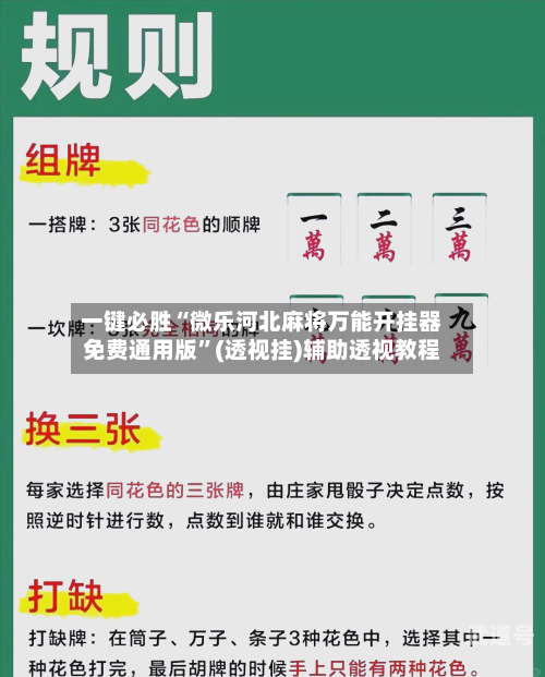 一键必胜“微乐河北麻将万能开挂器免费通用版	”(透视挂)辅助透视教程-第1张图片