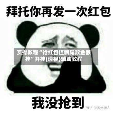 实操教程“抢红包控制尾数金额挂	”开挂(透视)辅助教程-第2张图片