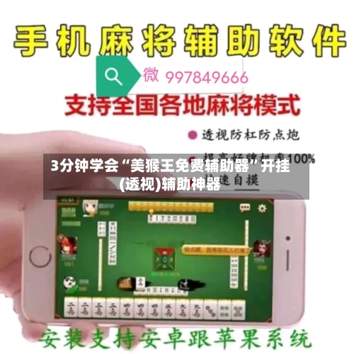 3分钟学会“美猴王免费辅助器”开挂(透视)辅助神器-第2张图片