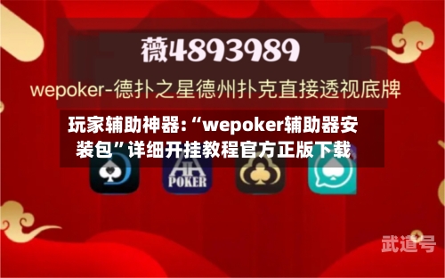玩家辅助神器:“wepoker辅助器安装包	”详细开挂教程官方正版下载-第2张图片