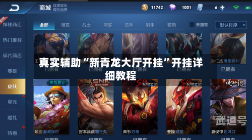 真实辅助“新青龙大厅开挂”开挂详细教程-第3张图片