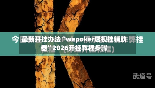 最新开挂办法“wepoker透视挂辅助器	”2026开挂教程步骤-第2张图片